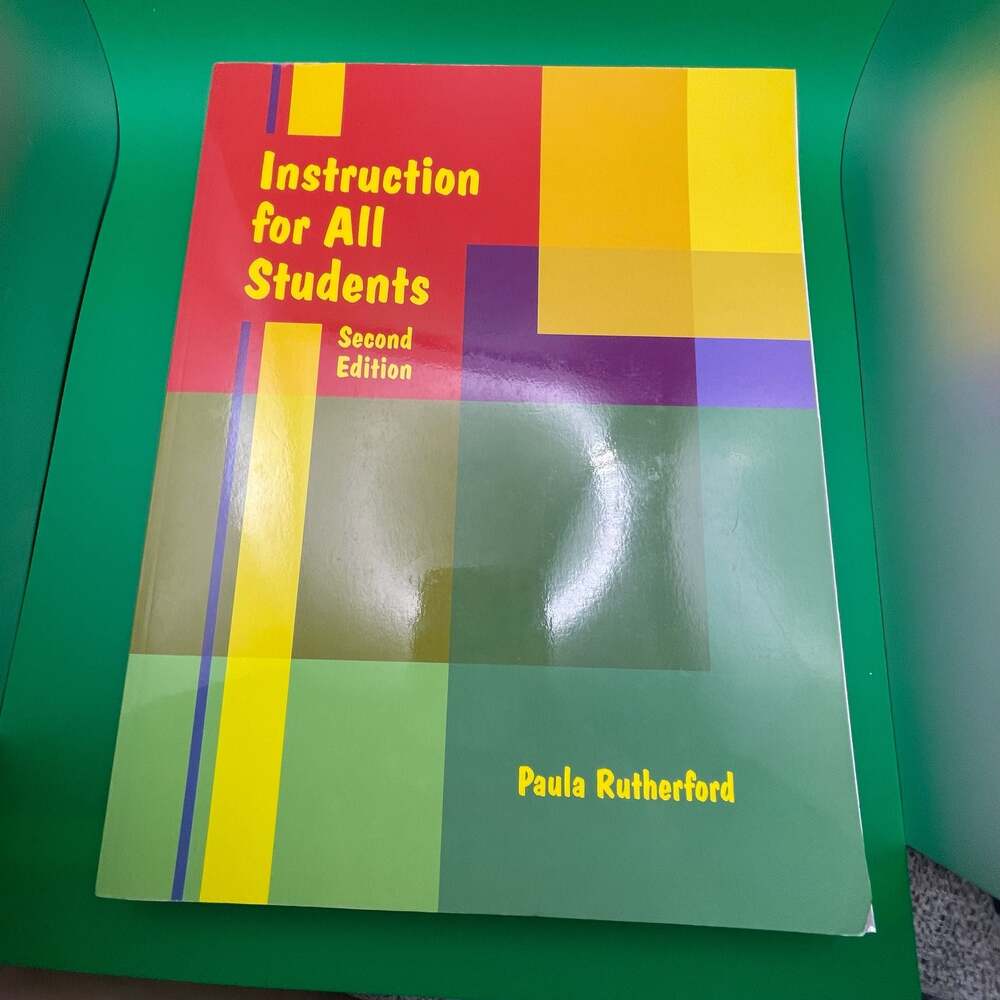 Paula Rutherford Education Book Set - Lot of 5 - Instruction for All Students, M